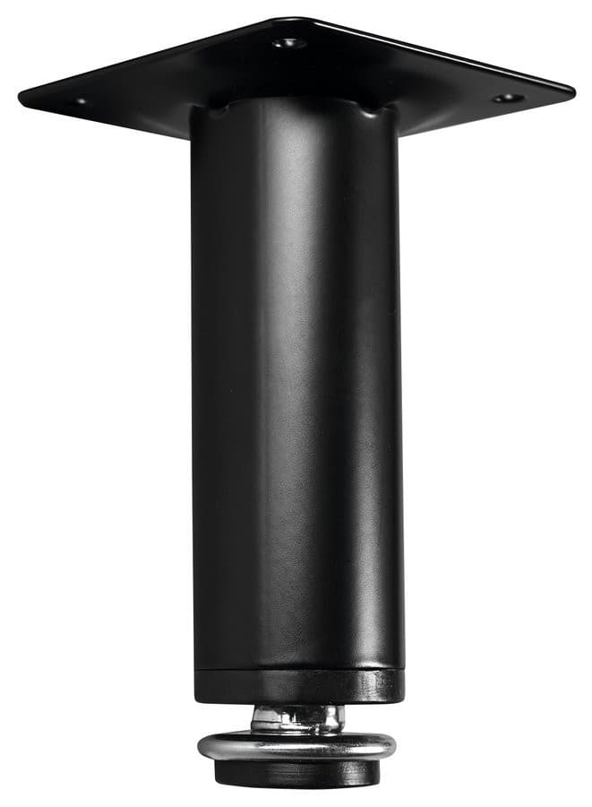 KERAMIA FRESH nóżka o regulowanej wysokość 100-110mm, czarny mat