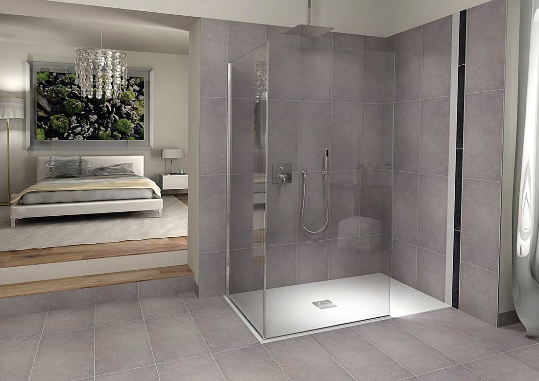 FLEXIA brodzik kompozytowy z możliwością docinania 120x80cm, biały mat