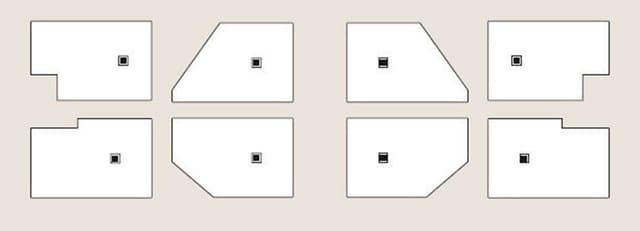 FLEXIA brodzik kompozytowy z możliwością docinania 120x80cm, biały mat