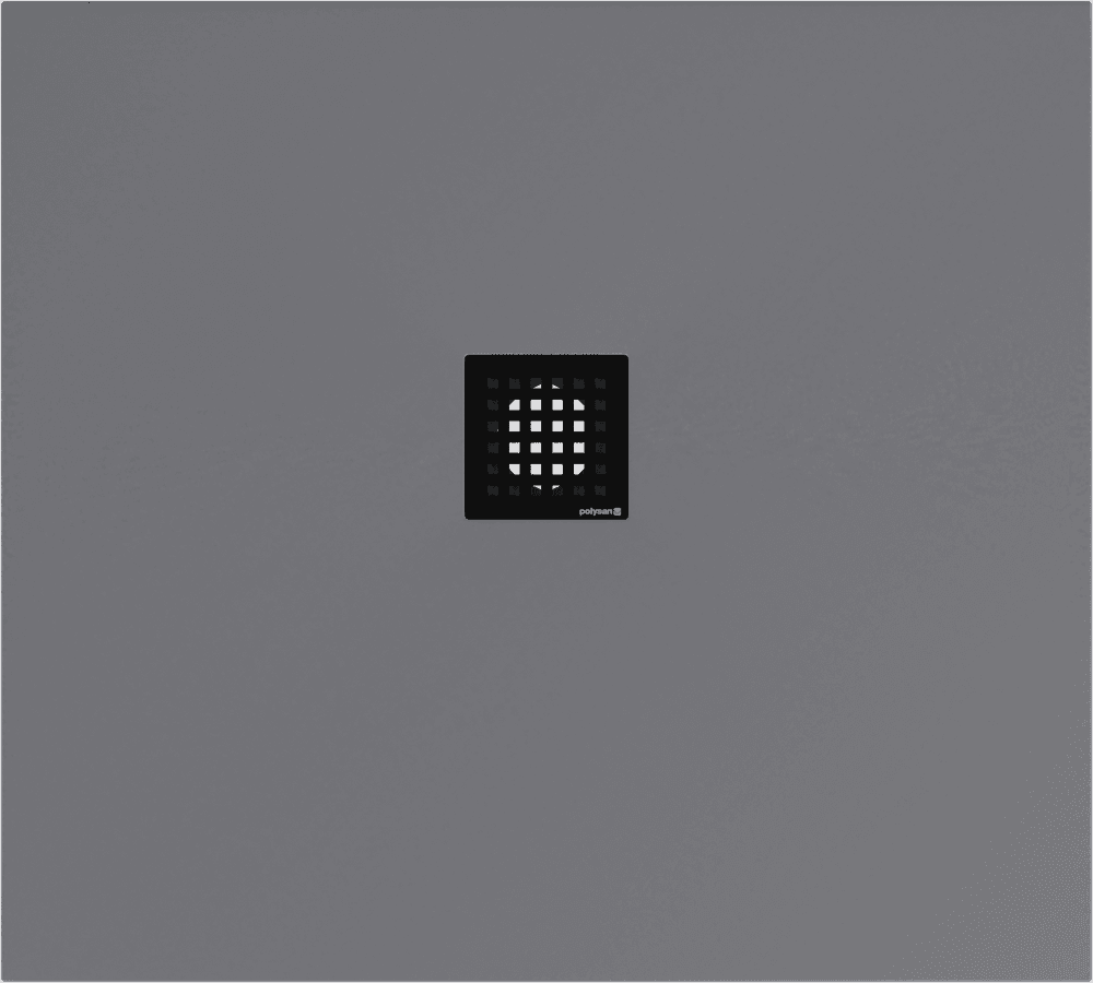 FLEXIA brodzik kompozytowy z możliwością docinania 100x90cm, szary mat