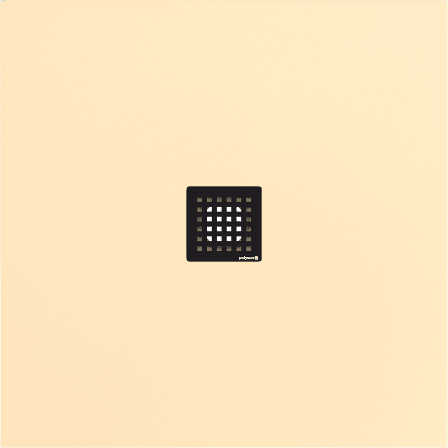 FLEXIA brodzik kompozytowy z możliwością docinania 90x90cm, beż mat