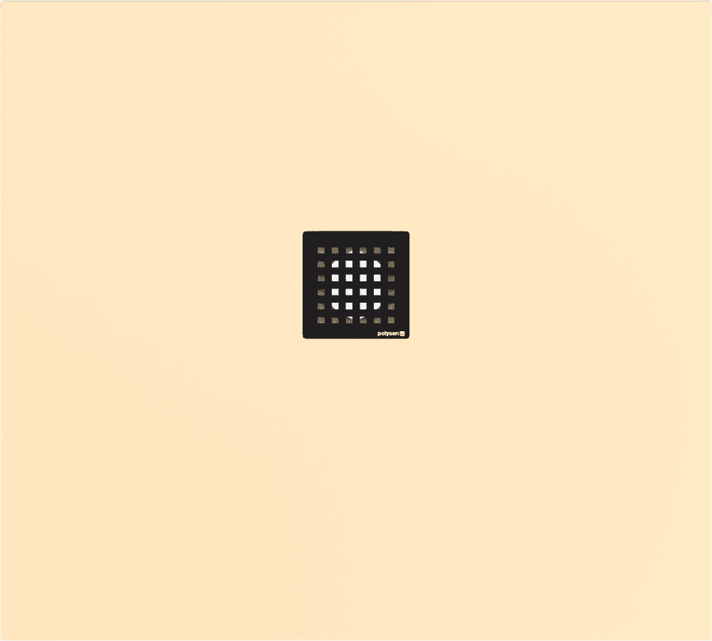 FLEXIA brodzik kompozytowy z możliwością docinania 100x90cm, beż mat