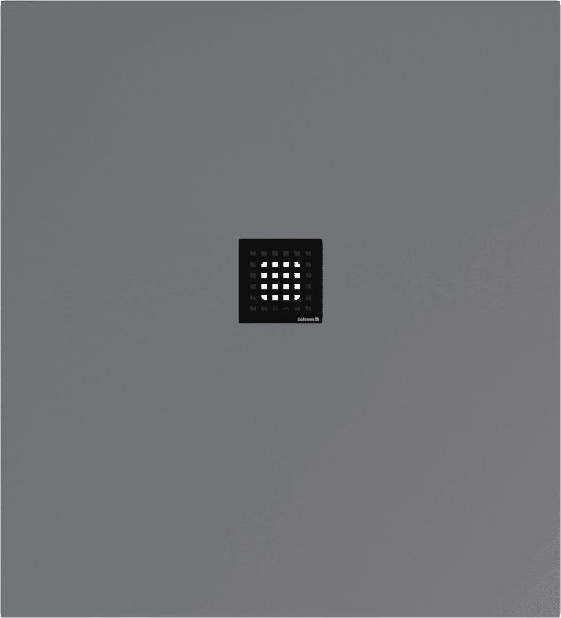 FLEXIA brodzik kompozytowy z możliwością docinania 110x100cm, szary mat