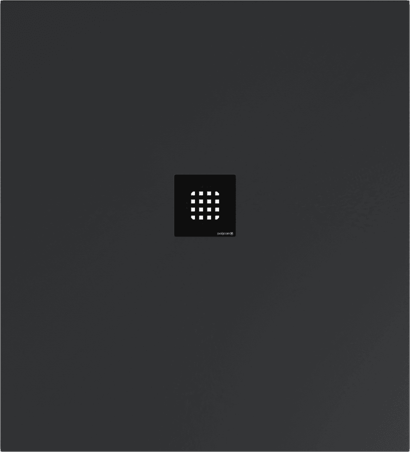 FLEXIA brodzik kompozytowy z możliwością docinania 110x100cm, antracyt mat