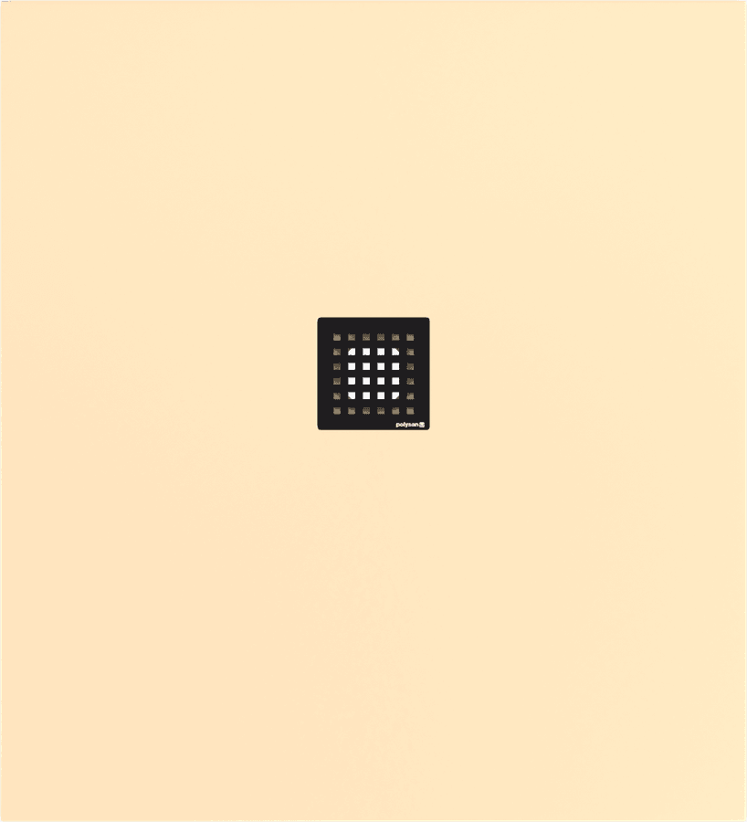 FLEXIA brodzik kompozytowy z możliwością docinania 110x100cm, beż mat