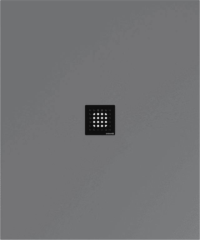 FLEXIA brodzik kompozytowy z możliwością docinania 120x80cm, szary mat