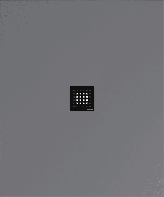 FLEXIA brodzik kompozytowy z możliwością docinania 120x100cm, szary mat