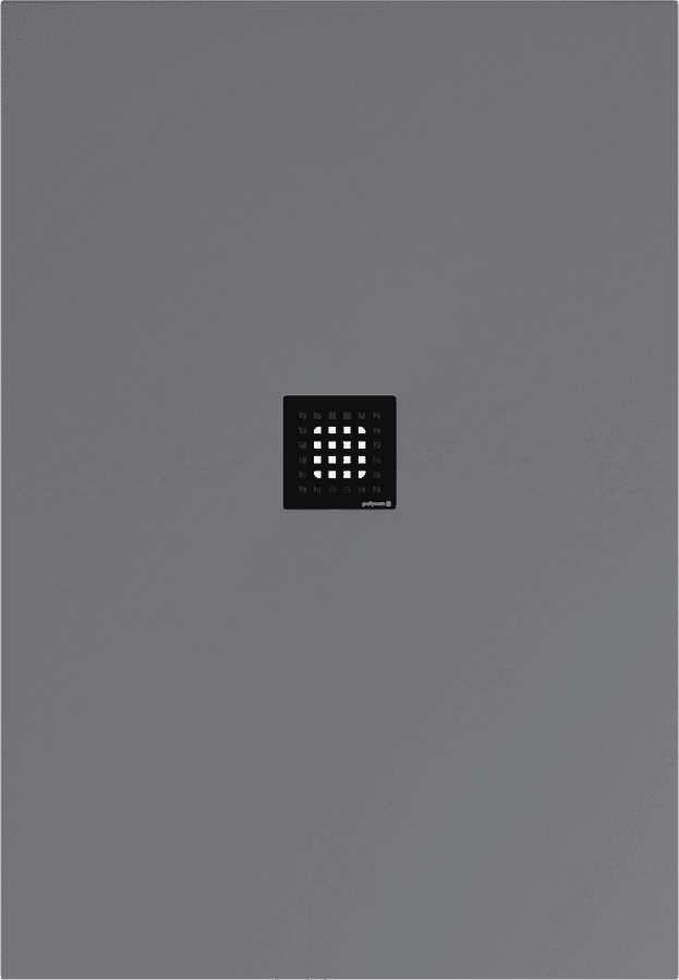 FLEXIA brodzik kompozytowy z możliwością docinania 130x90cm, szary mat