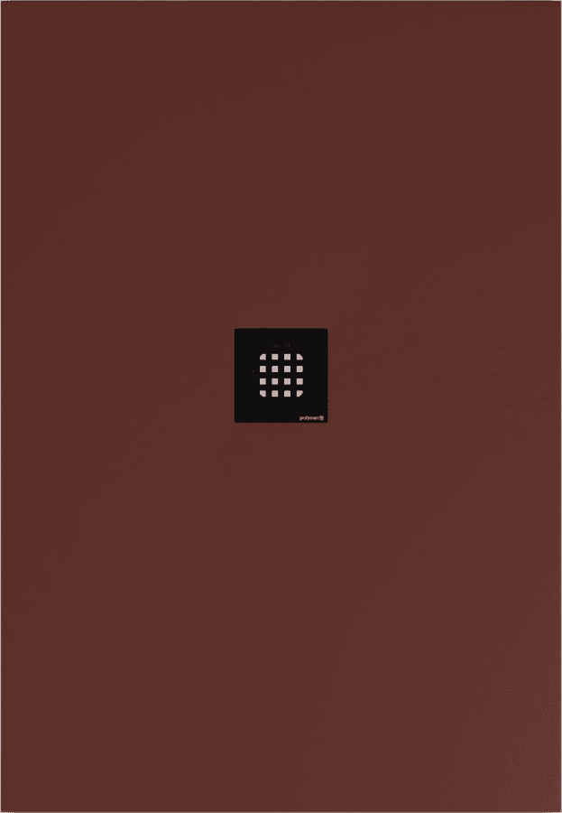 FLEXIA brodzik kompozytowy z możliwością docinania 130x90cm, brązowy mat