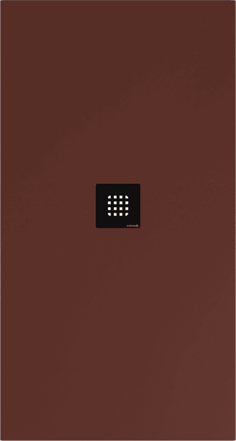 FLEXIA brodzik kompozytowy z możliwością docinania 150x80cm, brązowy mat