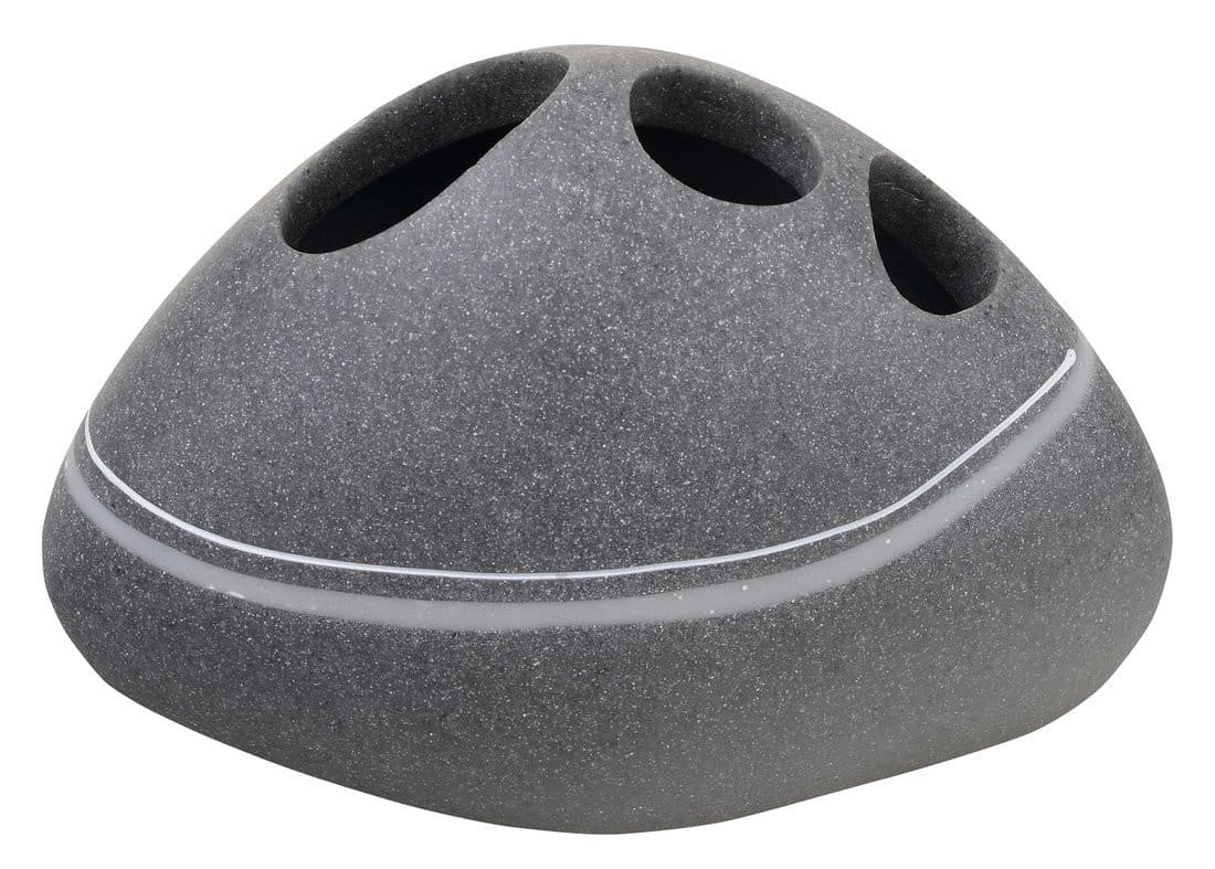 LITTLE ROCK uchwyt na szczoteczki do zębów do postawienia, szary