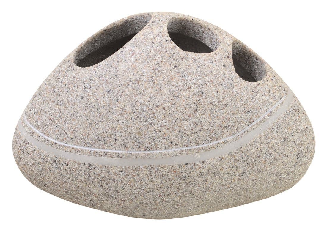 LITTLE ROCK uchwyt na szczoteczki do zębów do postawienia, beżowy