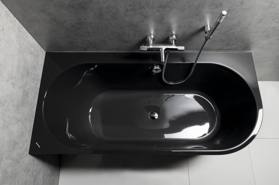 ASTRA L MONOLITH wanna wolnostojąca przyścienna 160x75x60cm, szary