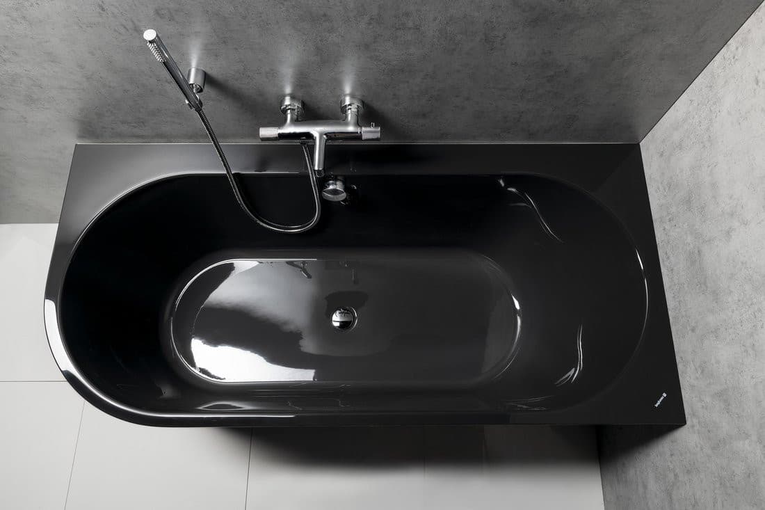 ASTRA R MONOLITH wanna wolnostojąca przyścienna 160x75x60cm, szary