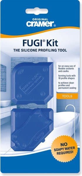 FUGI PROFESSIONAL-KIT 3 szablony do spoin silikonowych, 16 profili