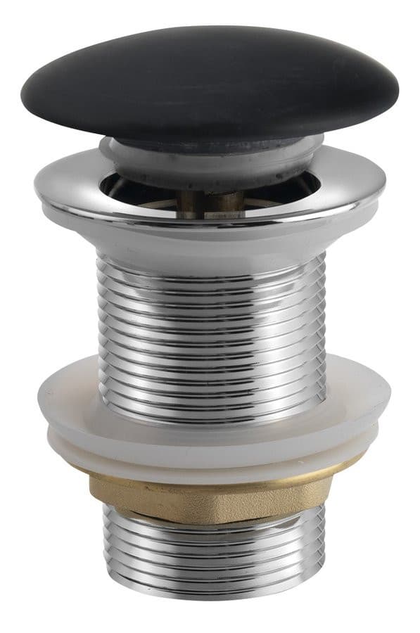 BLOK korek umywalkowy 5/4', klik-klak, grzybek czarny marquin, mat