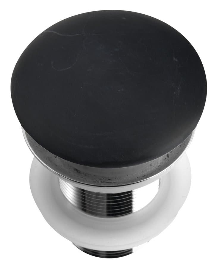 BLOK korek umywalkowy 5/4', klik-klak, grzybek czarny marquin, mat