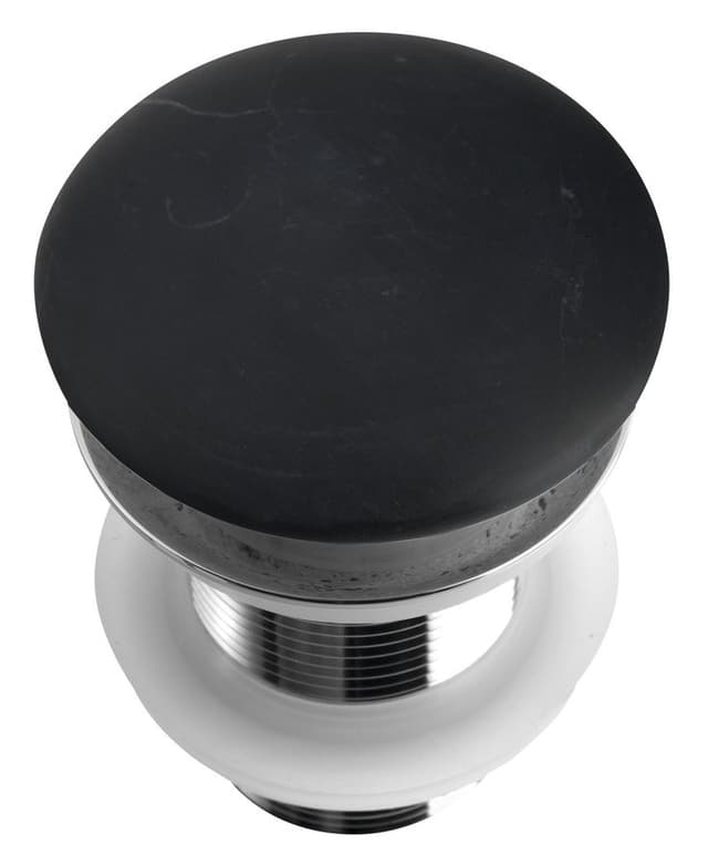 BLOK korek umywalkowy 5/4', klik-klak, grzybek czarny marquin, mat