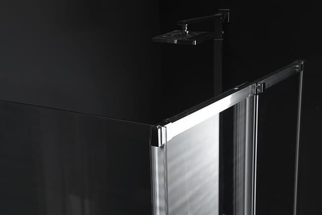 ALTIS ścianka boczna 800mm, szkło czyste, wysokość 2000mm, szkło czyste