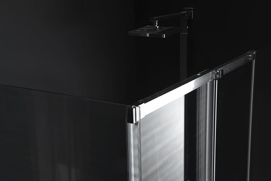 ALTIS ścianka boczna 1000mm, szkło czyste, wysokość 2000mm, szkło czyste