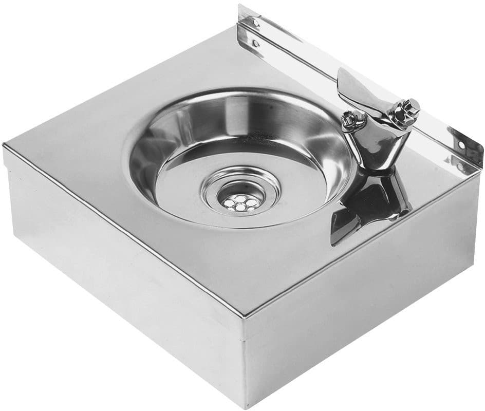 Fontanna wody pitnej 300x143x300 mm, stal nierdzewna polerowana