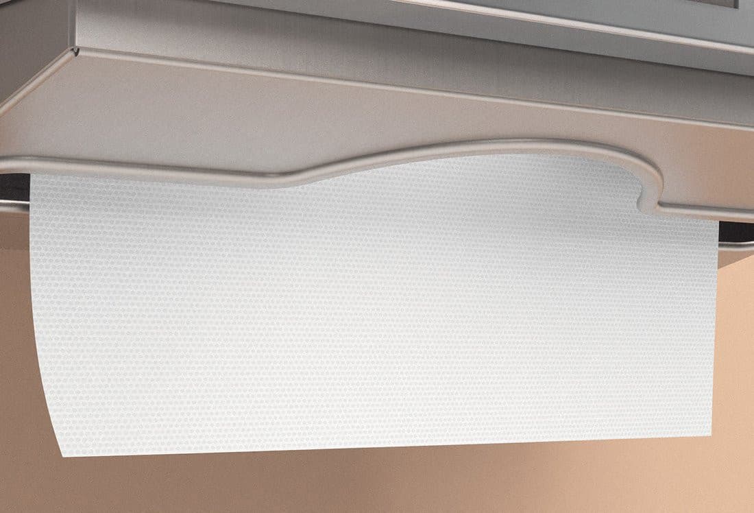 ESSENTIA Szafka z lustrem 90cm z automatycznym dozownikiem mydła i dozownikiem ręczników papierowych