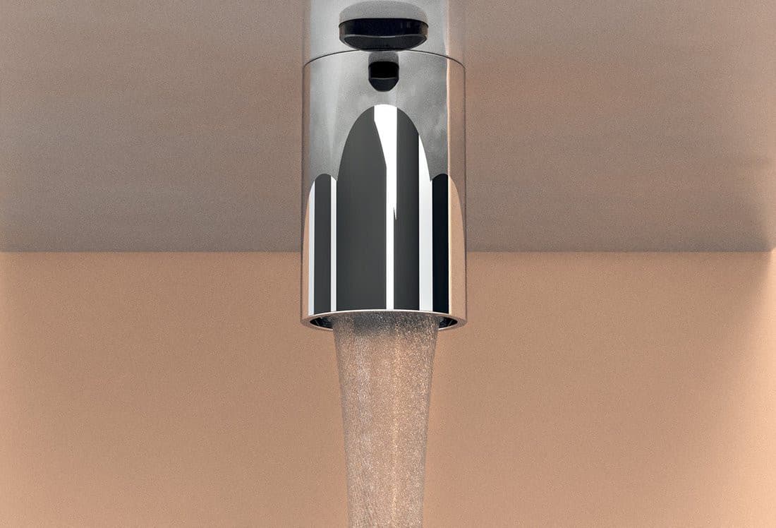 VELOX Szafka z lustrem 100cm z automatycznym dozownikiem mydła, z baterią i suszarką do rąk