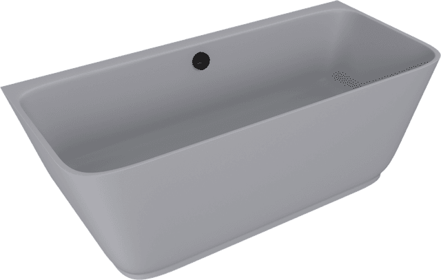SKYLLA wanna wolnostojąca przyscienna 169x75x60cm, kompozyt, szary mat