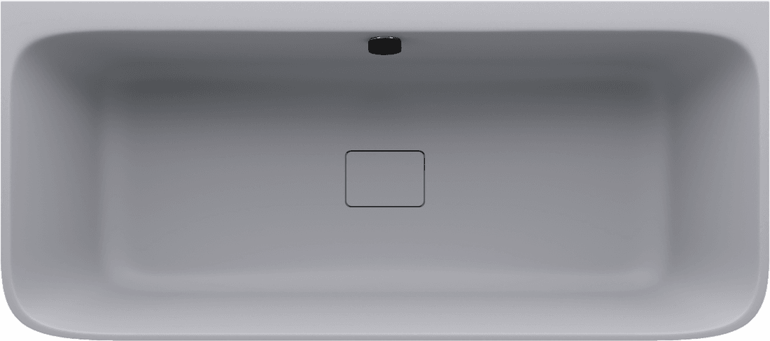 SKYLLA wanna wolnostojąca przyscienna 169x75x60cm, kompozyt, szary mat