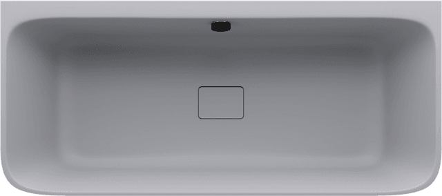 SKYLLA wanna wolnostojąca przyscienna 169x75x60cm, kompozyt, szary mat