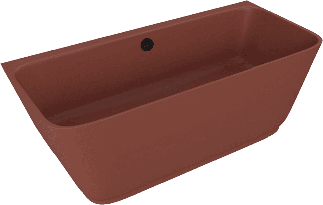 SKYLLA wanna wolnostojąca przyścienna 169x75x60cm, kompozyt, brązowy mat