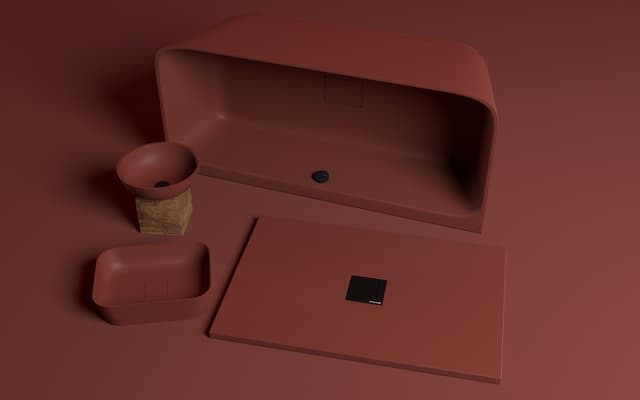 SKYLLA wanna wolnostojąca przyścienna 169x75x60cm, kompozyt, brązowy mat