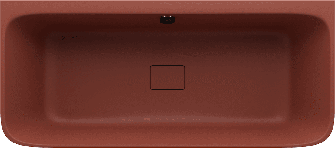 SKYLLA wanna wolnostojąca przyścienna 169x75x60cm, kompozyt, brązowy mat