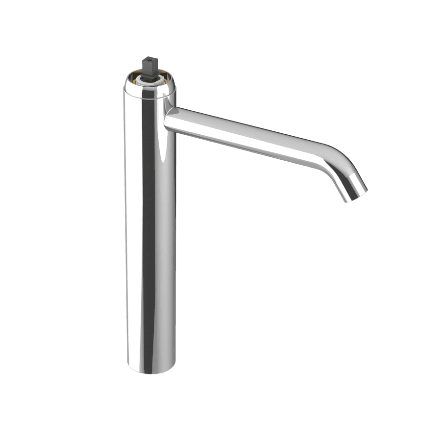 ULTRAMIX korpus wysokej baterii umywalkowej bez odpływu, przedłużona dysza, chrom