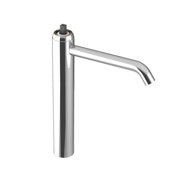 ULTRAMIX korpus wysokej baterii umywalkowej bez odpływu, przedłużona dysza, chrom