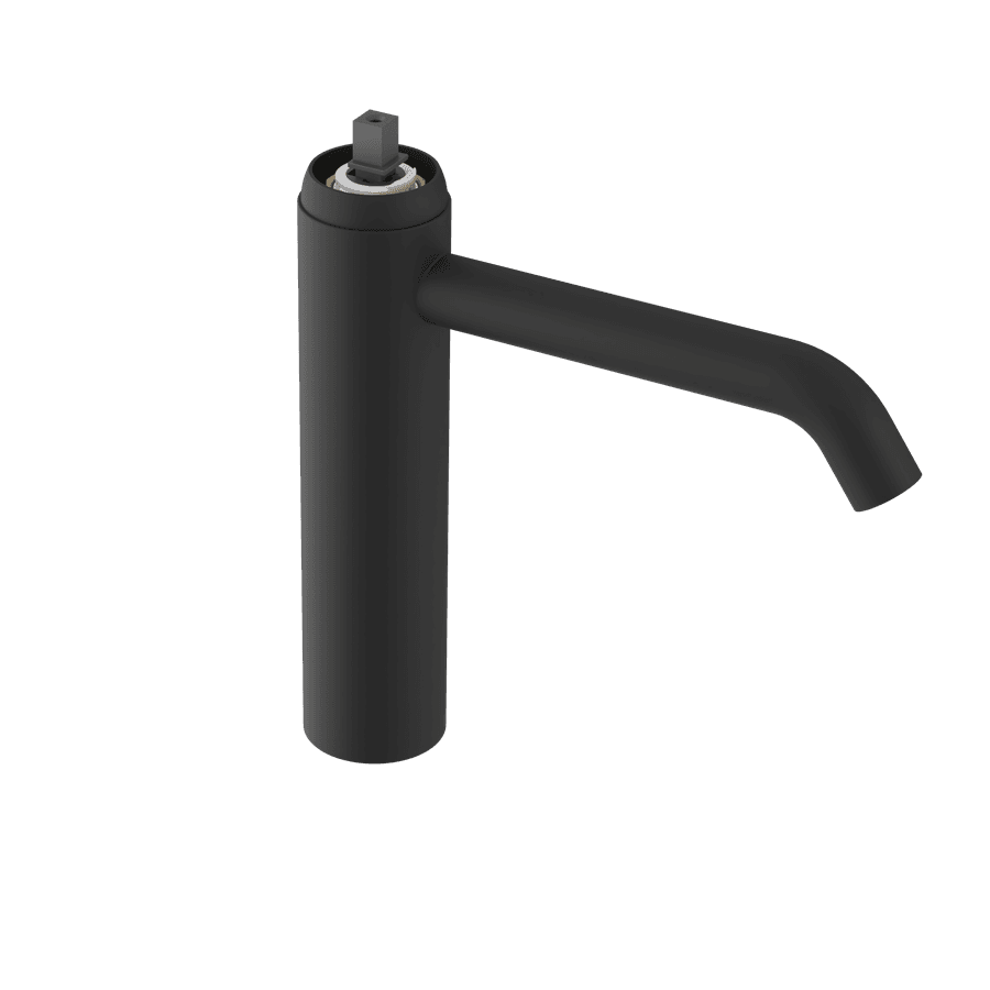 ULTRAMIX korpus średni baterii mywalkowej bez odpływu, czarny mat