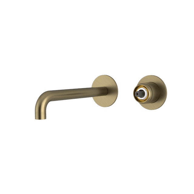 ULTRAMIX korpus do podtynkowej 2-elementowej baterie, dysza 20cm, złoto mat