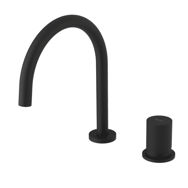 ULTRATAP dwuelementowa bateria umywalkowa bez odpływu, czarny mat