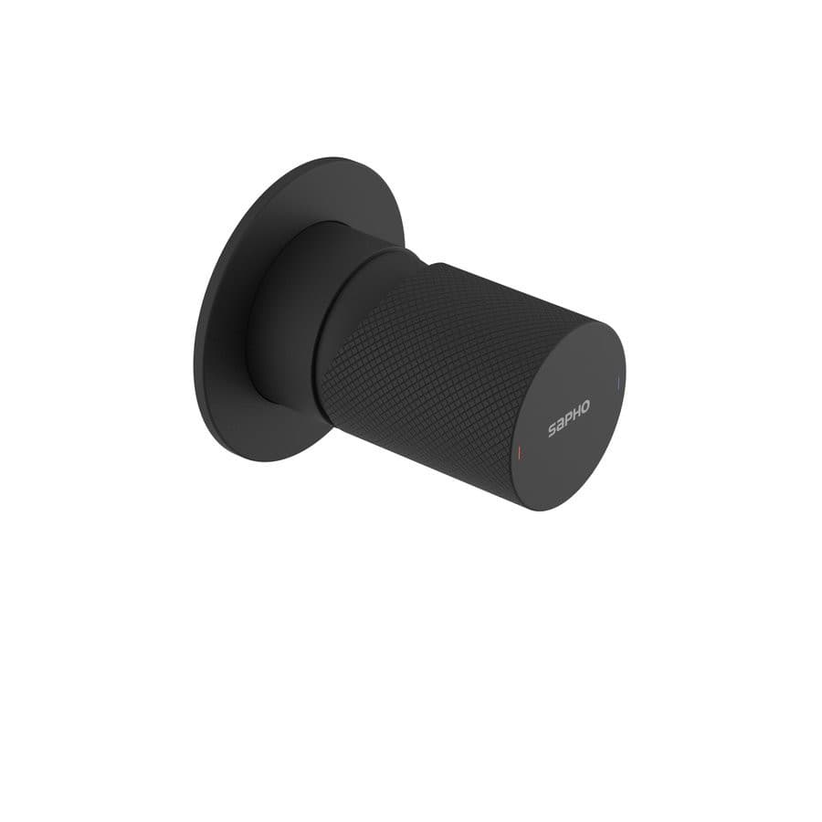 ULTRATAP bateria prysznicowa podtynkowa, 1 wyjście, czarny matt