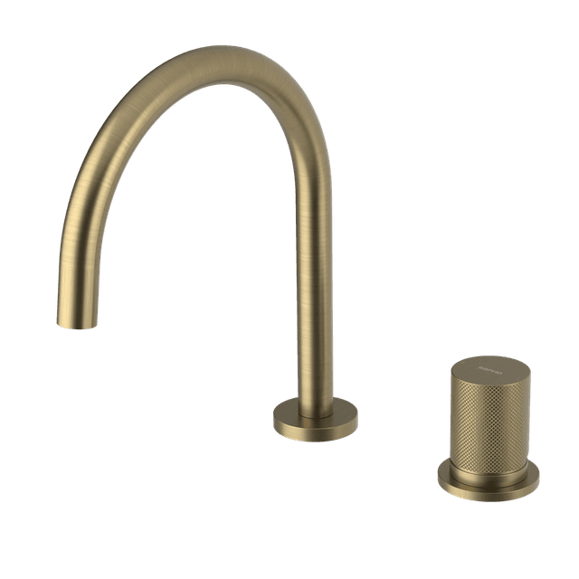 ULTRATAP dwuelementowa bateria umywalkowa bez odpływu, złoto mat