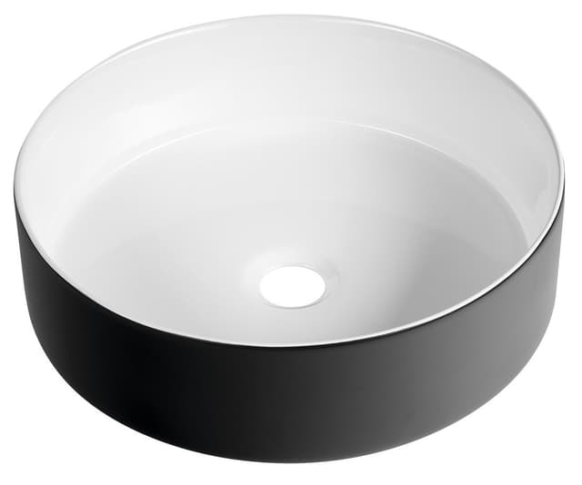 MARGITHA umywalka ceramiczna 38x22cm, otwór na baterię po prawej stronie, beżowy