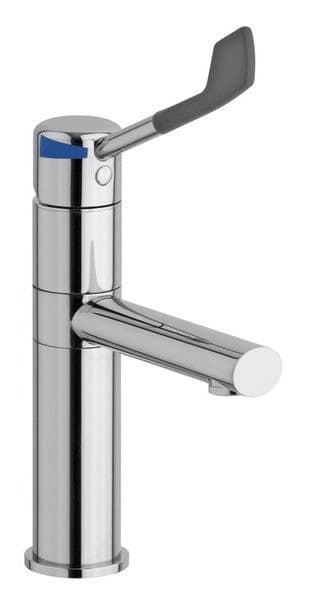 LEA wysoka bateria umywalkowa dla niepełnosprawnych z obrotową wylewką