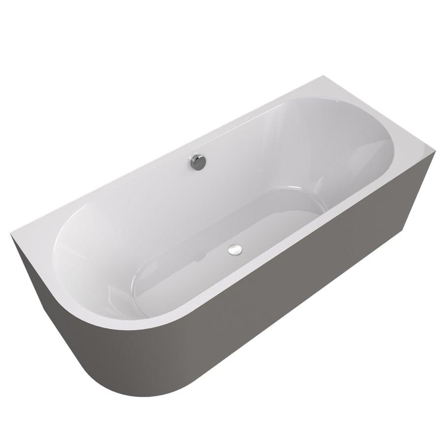 VIVA R MONOLITH wanna wolnostojąca przyścienna 180x75x60cm, biały/agila