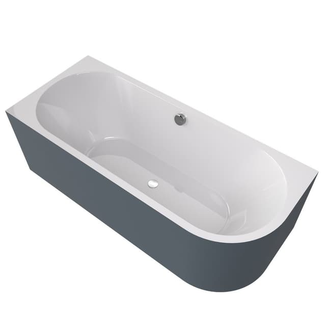 VIVA L MONOLITH wanna wolnostojąca przyścienna 170x75x60cm, biały/siena