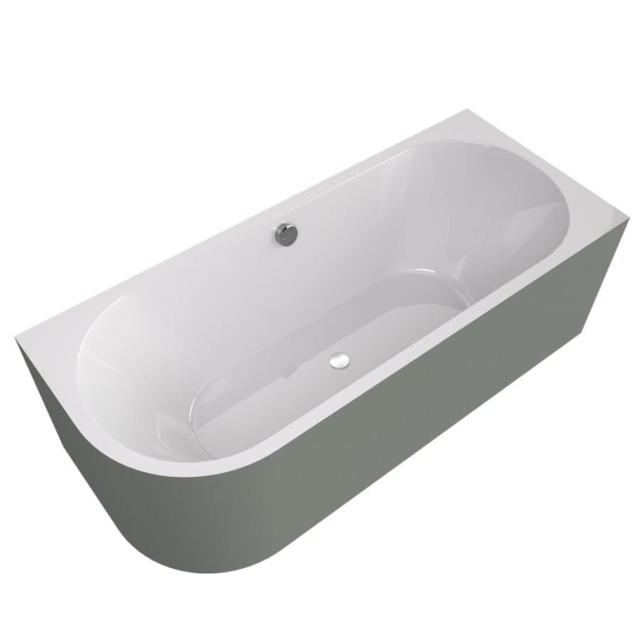 VIVA R MONOLITH wanna wolnostojąca przyścienna 170x75x60cm, biały/verde