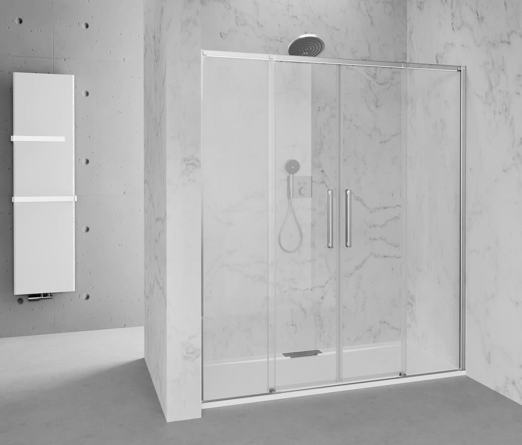 ALTIS drzwi prysznicowe przesuwne 1770-1810mm, wysokość 2000mm, szkło czyste