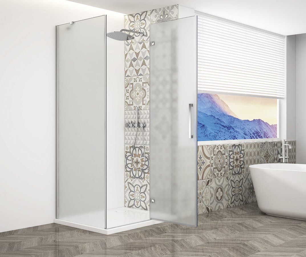 TRINITY CHROME kabina prysznicowa 1200x800mm, szkło matowe, prawe