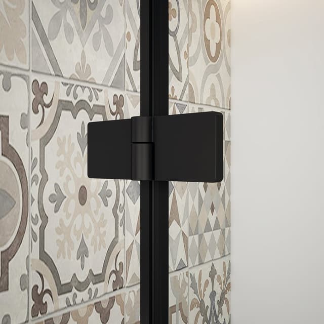 TRINITY BLACK kabina prysznicowa 1000x900mm, szkło matowe, prawe