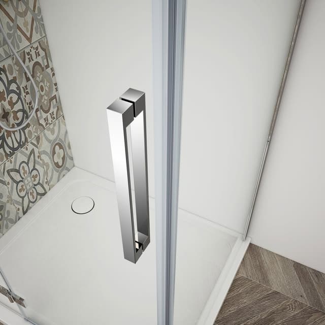 TRINITY CHROME kabina prysznicowa 1200x900mm, szkło matowe, prawe