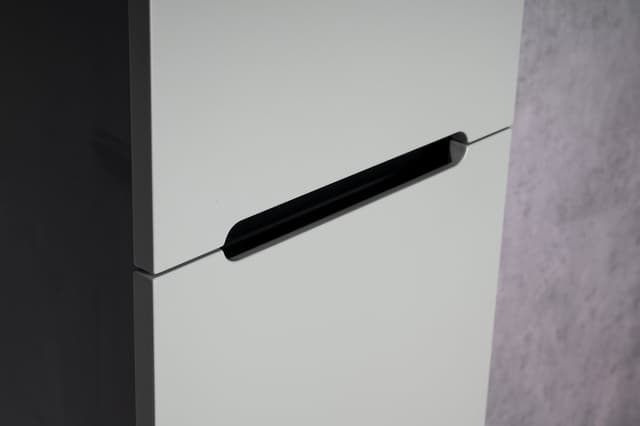 KERALA słupek wysoki, 38x143x32cm, 2 drzwiczki, lewy/prawy, siena/antracyt mat